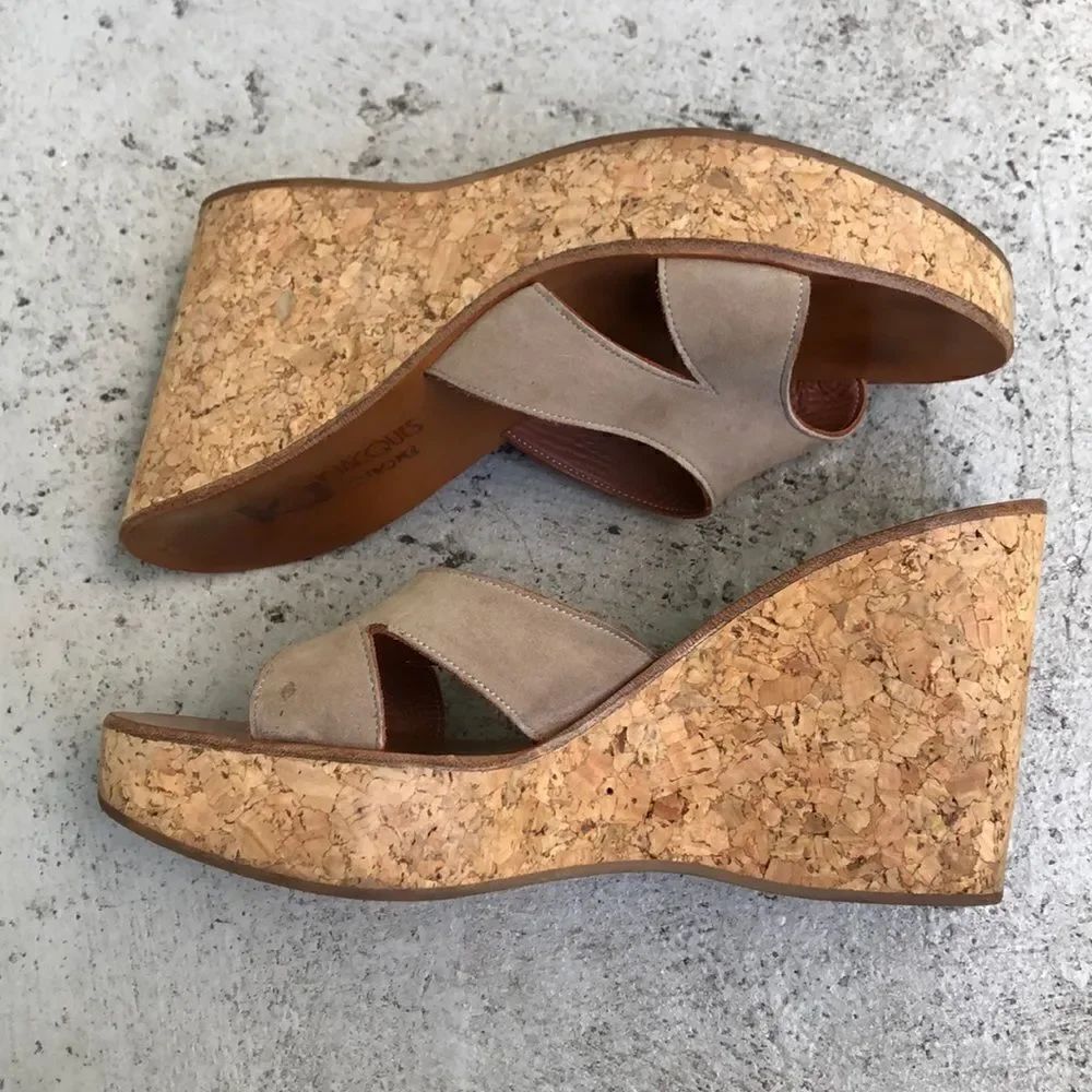K Jacques Cork Mules  - Picture 2 of 5